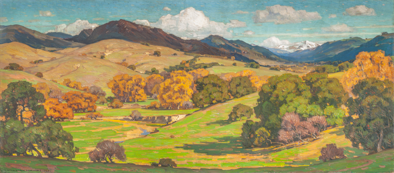 William Wendt (German/American, 1865–1946), California Landscape, 1920. Collection: Los Angeles County Museum of Art (License: CC0)​